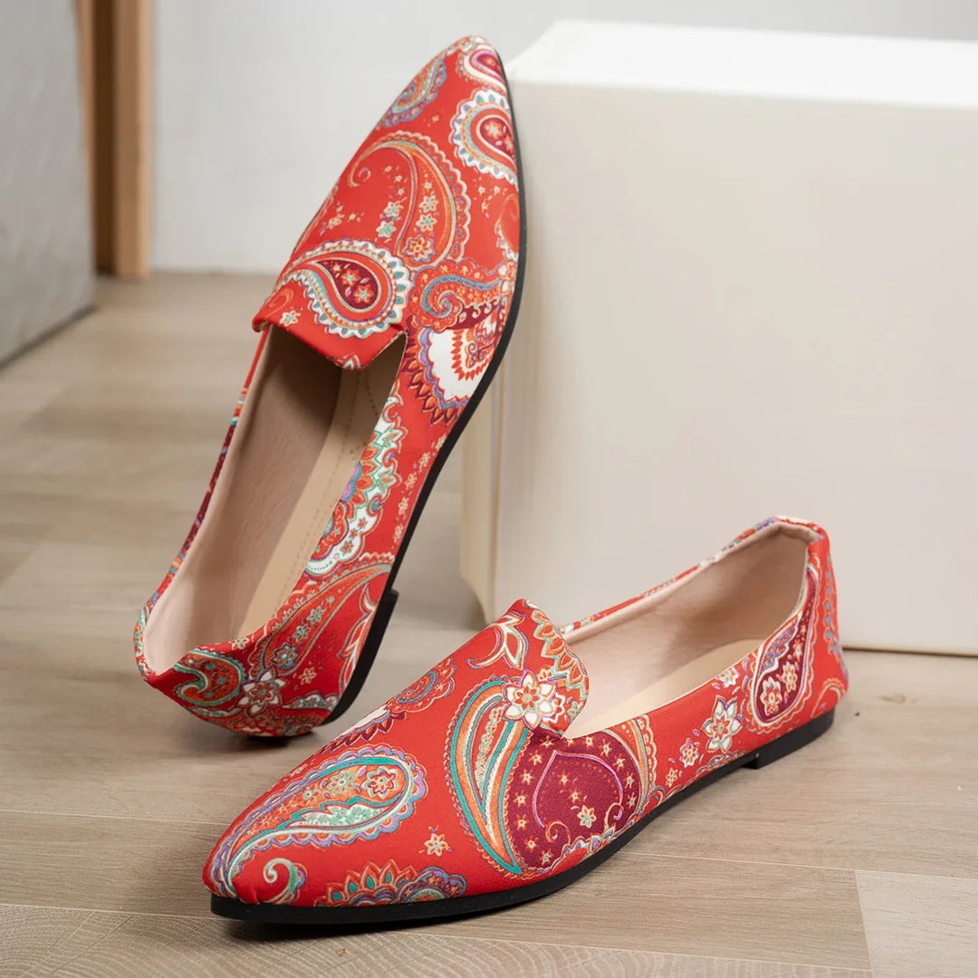 Brittany | Boho Paisley Spitz-Zeh Loafers