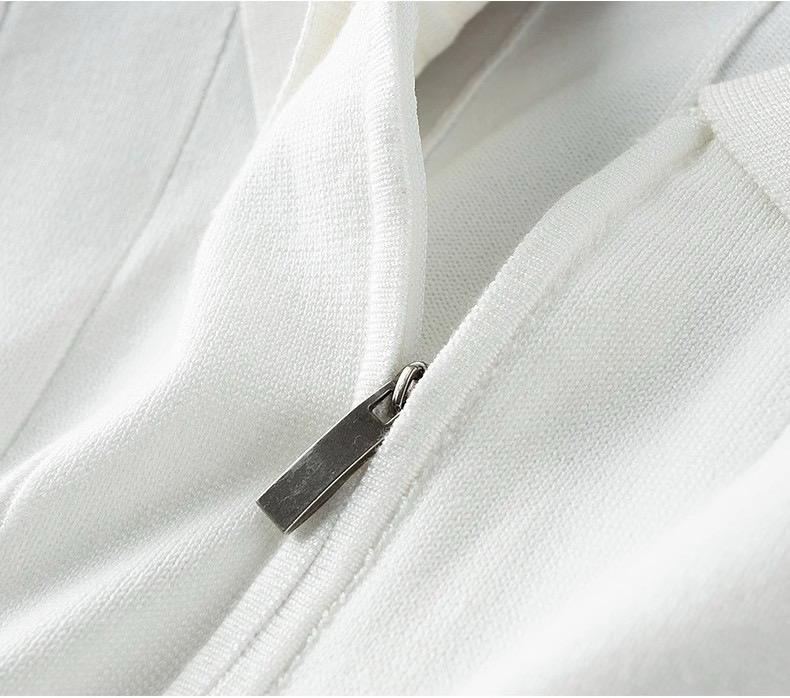 Clark | Strick Zip Polo-Shirt