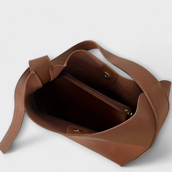 Isidore – Elegante Leder-Schultertasche