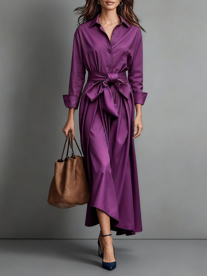 Hanna - Baumwoll-Twill Hemdkleid