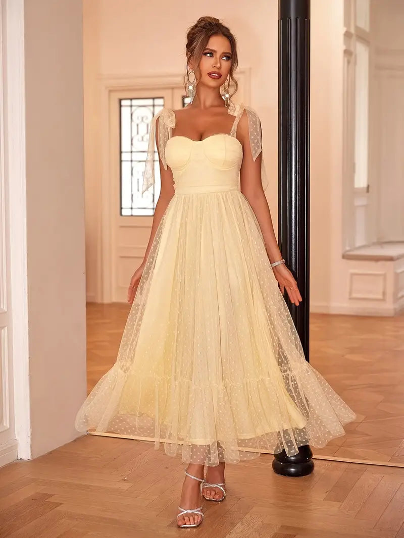 Carmen - Elegantes Mesh-Kleid