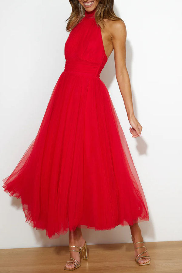 Phoebe - Midi-Kleid mit langem Rock