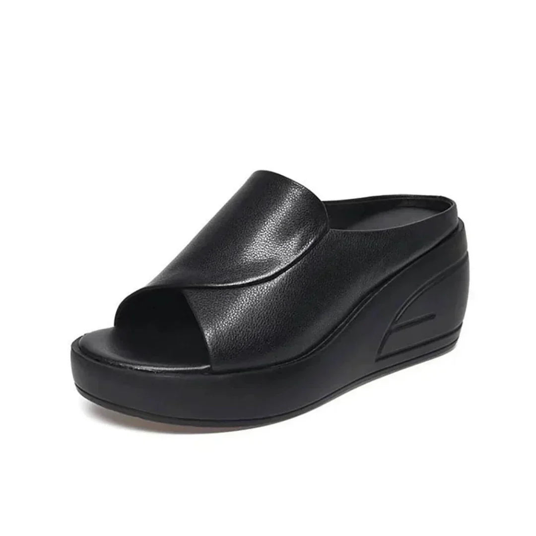 Eliza | Orthopädische Slip-On Keilsandalen