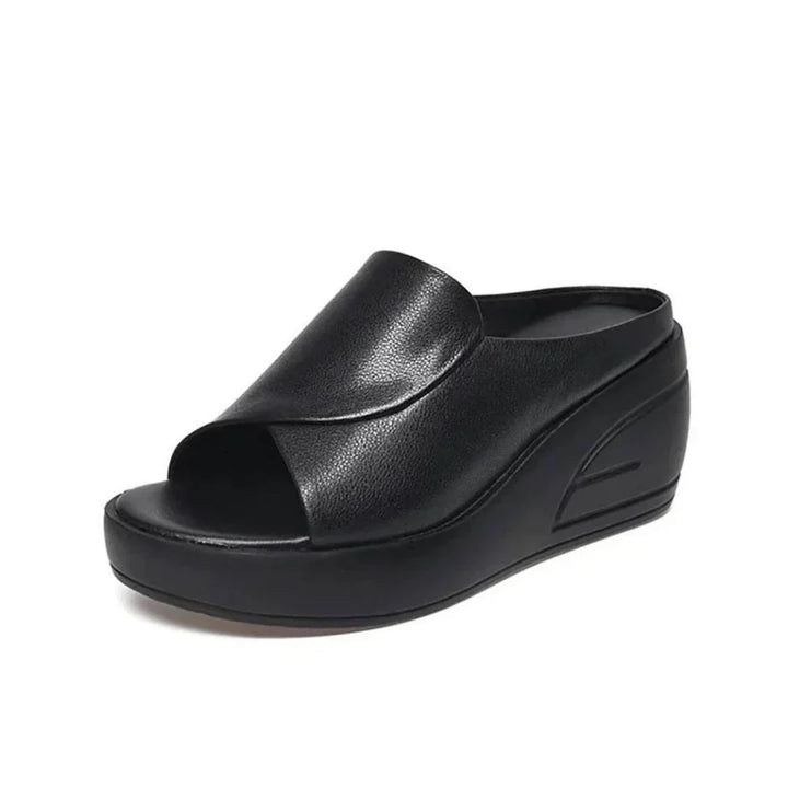 Eliza | Orthopädische Slip-On Keilsandalen