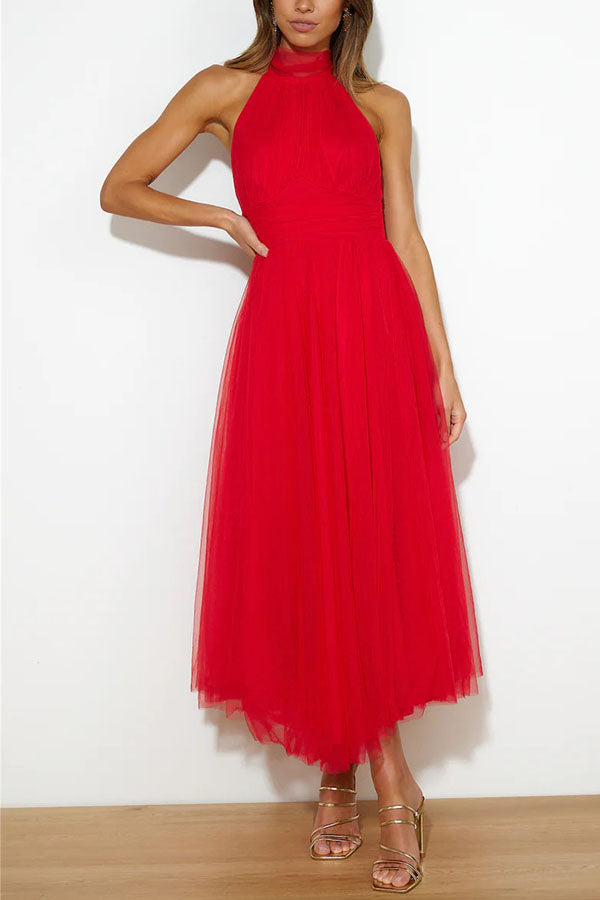 Phoebe - Midi-Kleid mit langem Rock