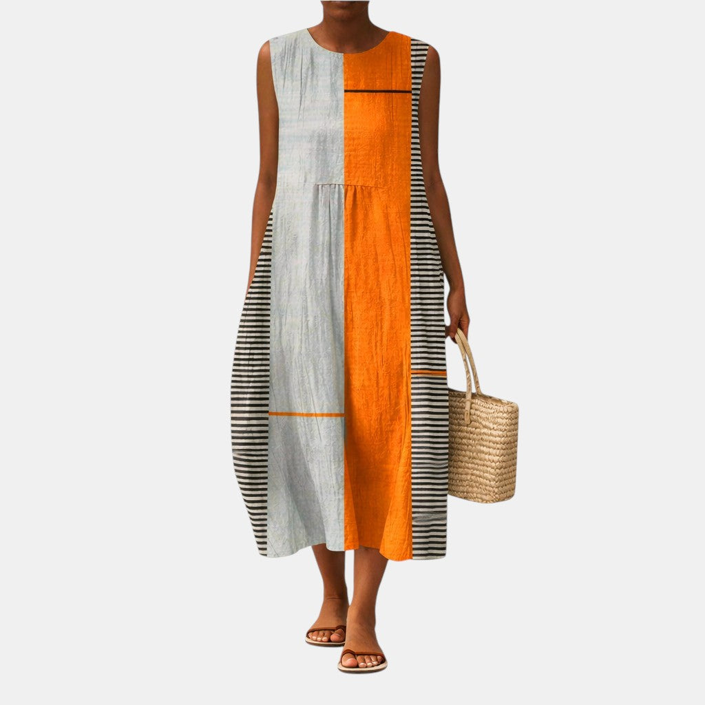 Clara™ | Alltags-Midi-Kleid