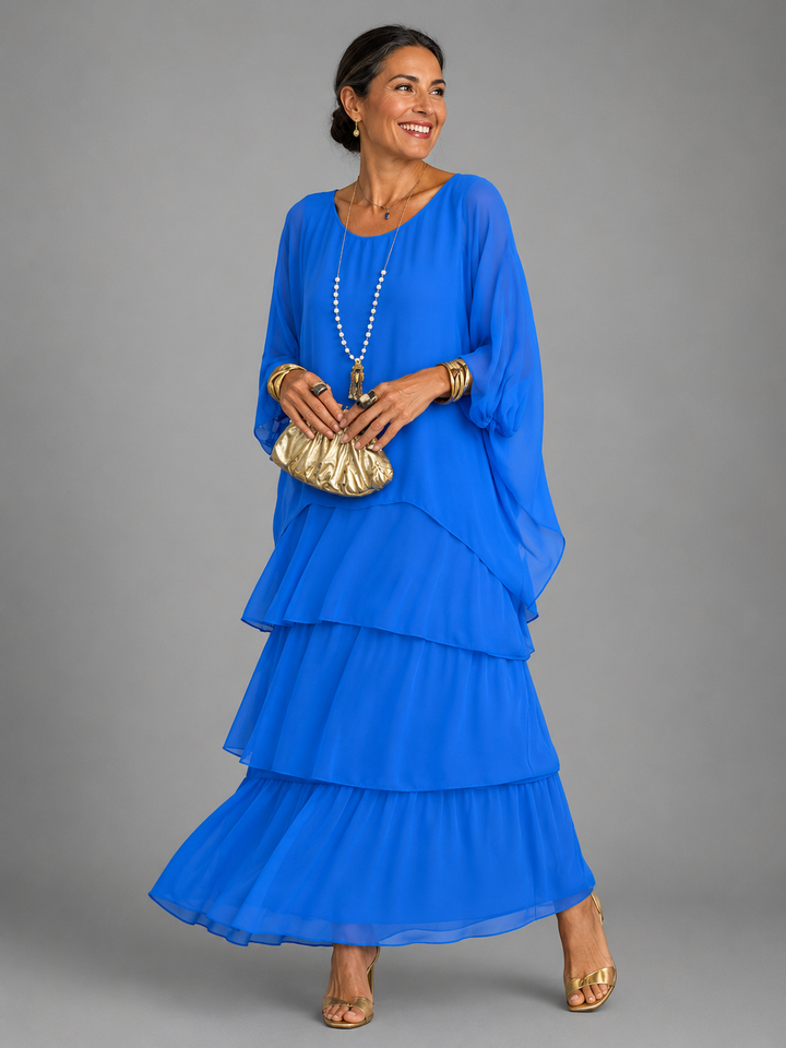 Odile | Elegantes und fliessendes Maxikleid