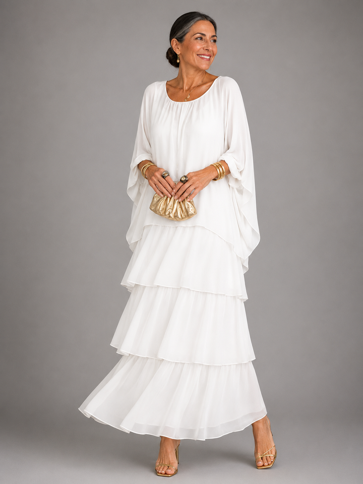 Odile | Elegantes und fliessendes Maxikleid