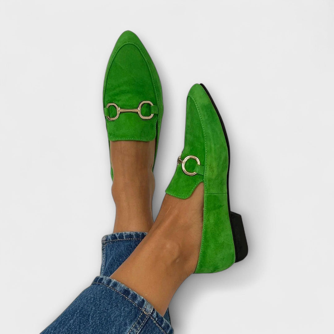 Noelle - Spitz zulaufende Slipper-F flats