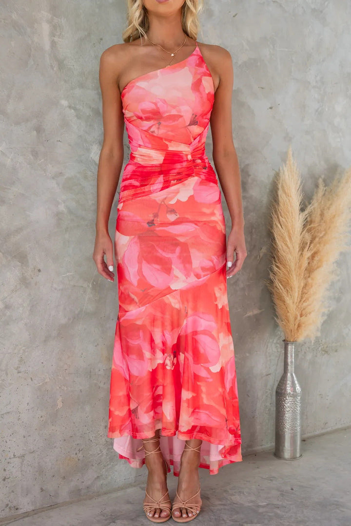 Xanthe - Faltendes Sommer-Maxikleid