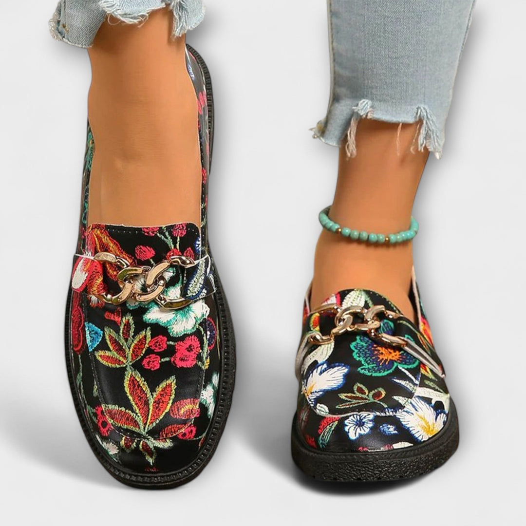 Camille - Auffällige Multicolor Slipper