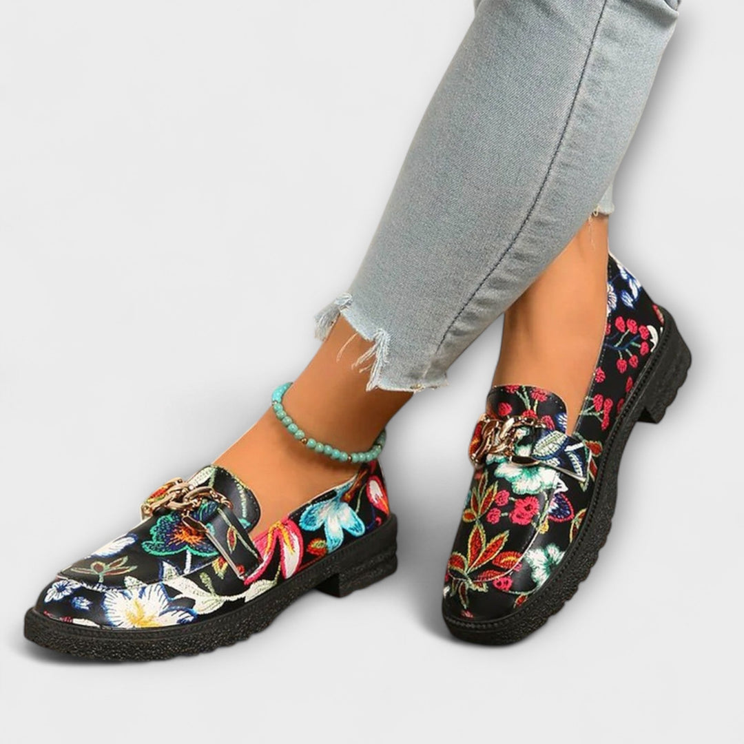 Camille - Auffällige Multicolor Slipper