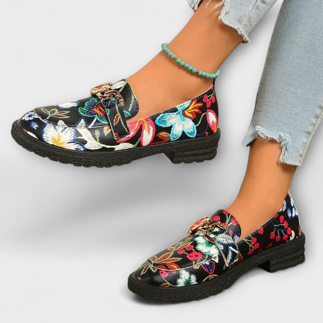 Camille - Auffällige Multicolor Slipper