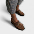 Brigitte - Elegante Mocassino Marrone