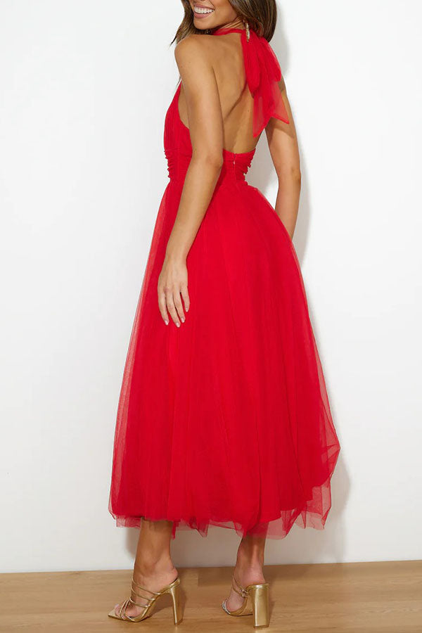 Phoebe - Midi-Kleid mit langem Rock