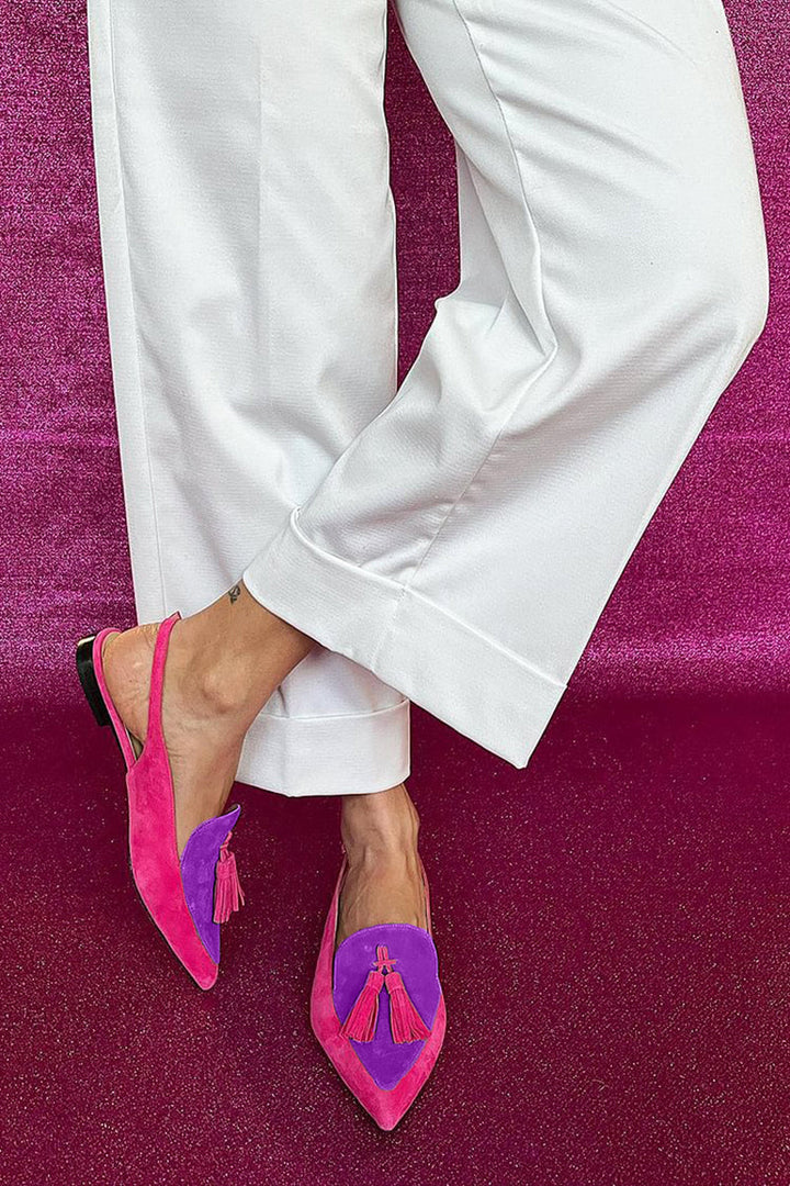 Iliana™ - Bunte Fransen Ballerinas
