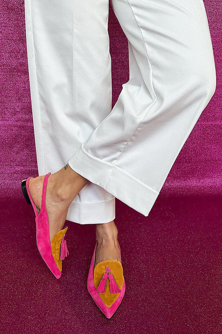 Iliana™ - Bunte Fransen Ballerinas