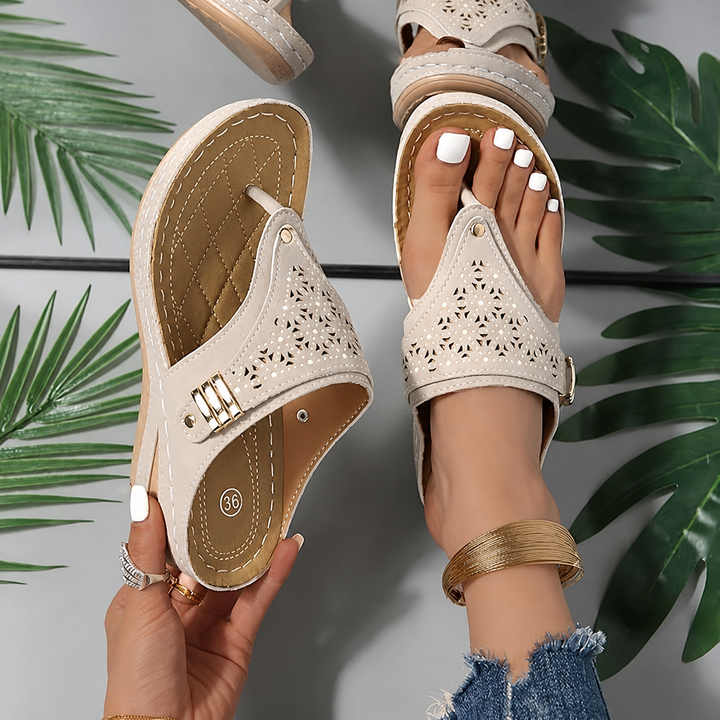 Alice - Stilvolle Orthopädische Sandalen