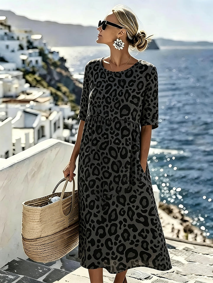 Sienna™ | Wild Grace Midi-Kleid