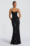 Bodycon Maxikleid mit Spitze