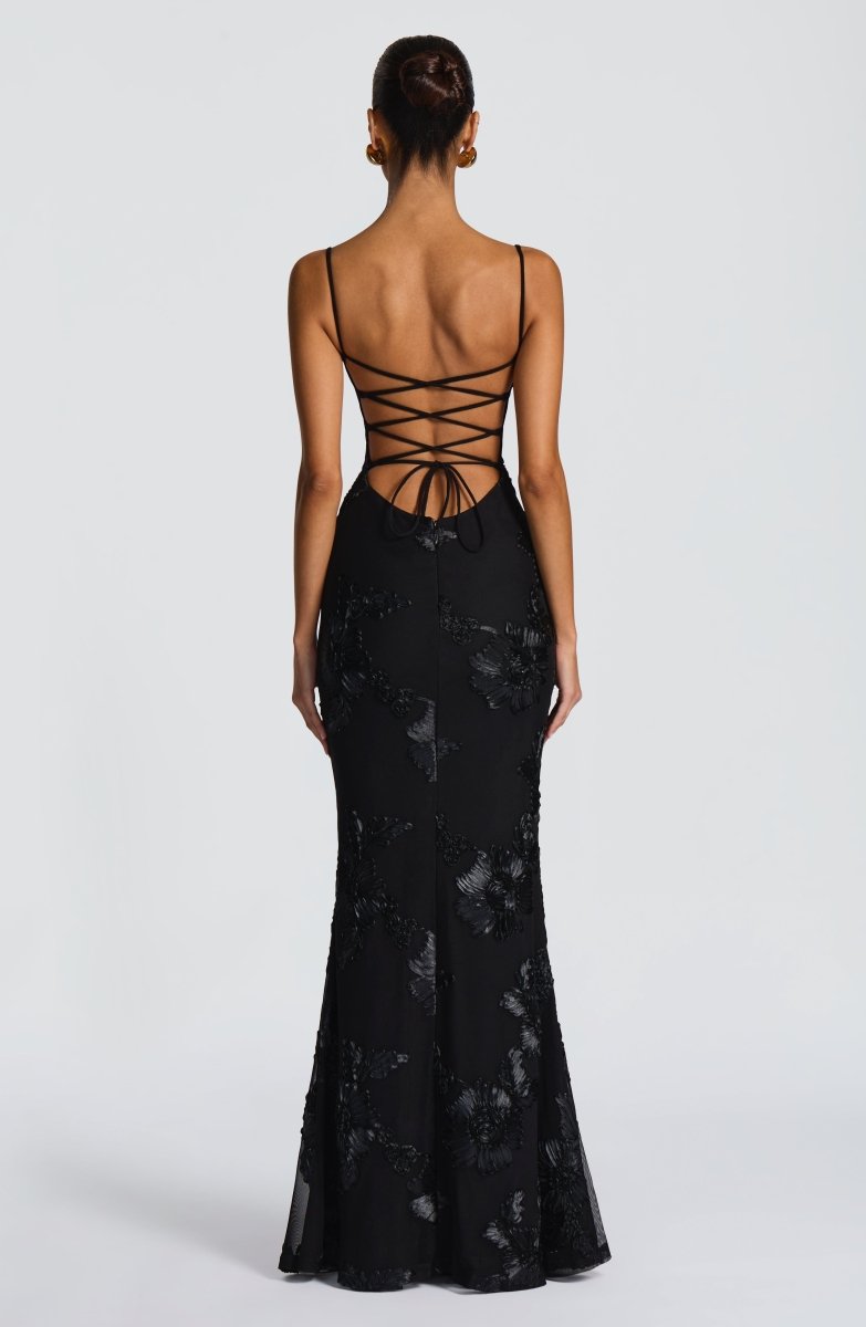 Bodycon Maxikleid mit Spitze
