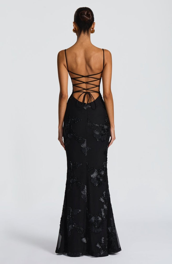 Bodycon Maxikleid mit Spitze