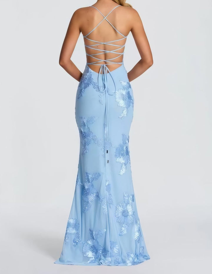 Bodycon Maxikleid mit Spitze