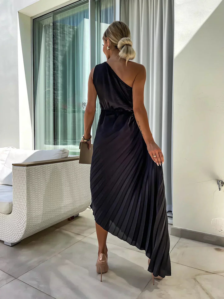 Lizbeth - Blumenschulter Maxikleid