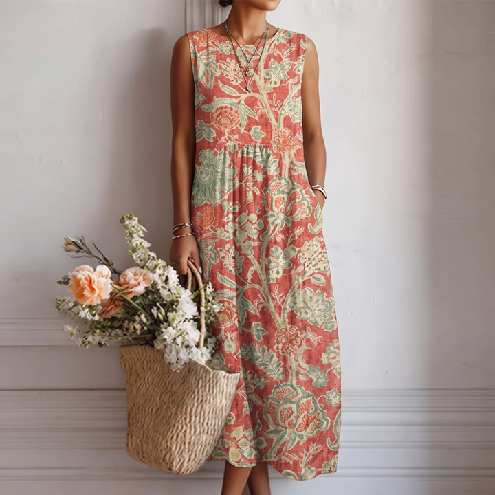 Raya™ | Midi Alltagskleid