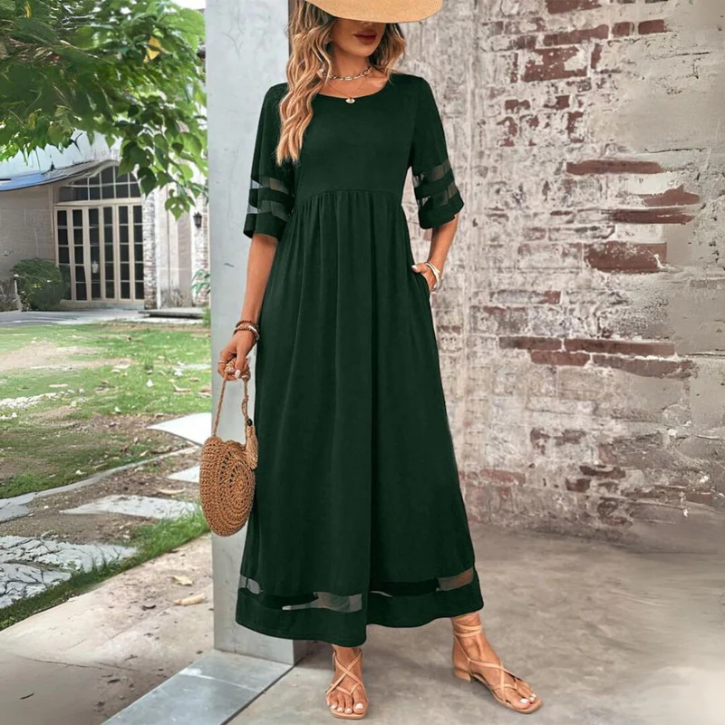 Cerelia | Figurbetontes Midi-Kleid mit Bauchweg-Effekt