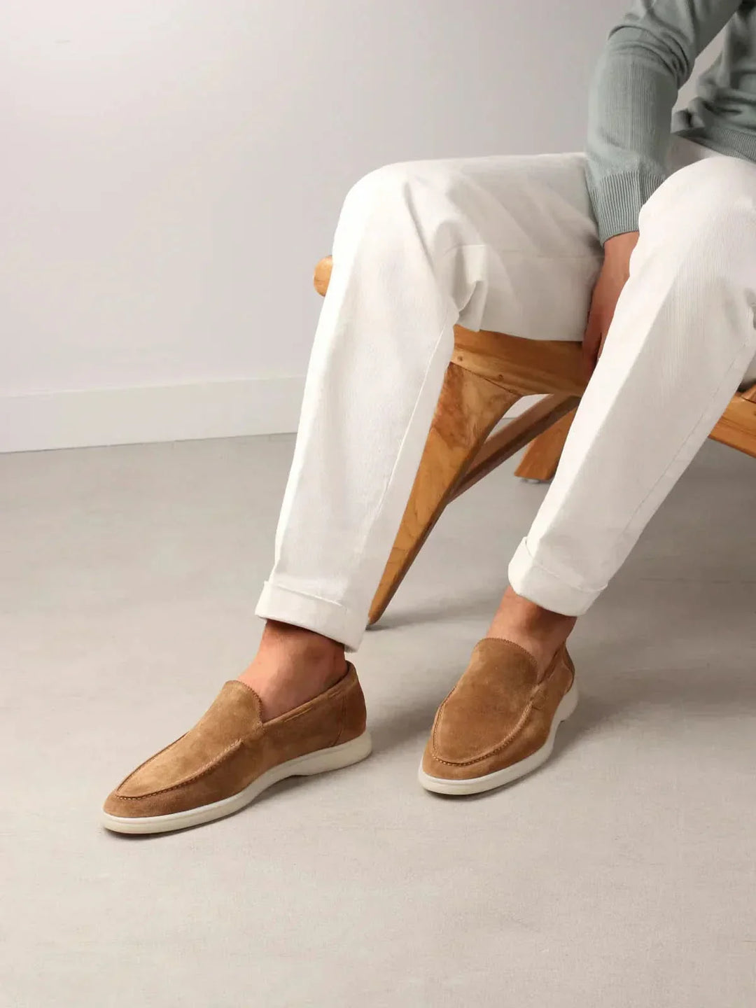 Klassischer Wildleder Loafer Desert